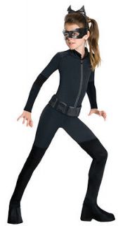 catwoman costume jumpsuit tween new