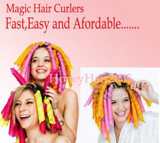 10pcs all size magic leverag curlformers hair curlers rollers Spiral 