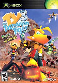 Ty the Tasmanian Tiger Night of the Quinkan Xbox, 2005