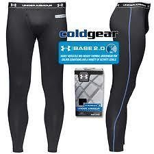 NEW IN BOX Under Armour Base Layer Cold Gear 2.0 Pants New Mens X 