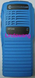 Brand new Blue front case Housing cover for motorola GP340 radio