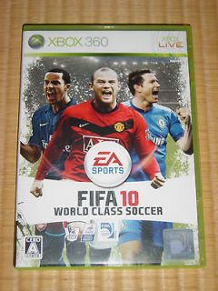 XBOX 360 FIFA 10 World Class Soccer   Microsoft   Import JAPAN