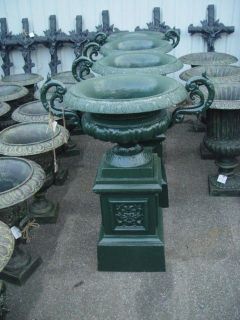 victorian style cast iron urns and bases hsp4a time left