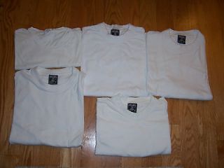 White T Shirts 5PK TEES XL Extra Large 5 Pack Bulk Pk TShirts Tee