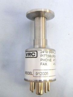 NEW VRC 912005 Pirani Vacuum Gauge Tube w/ KF 16 Flange 1 to 2000 