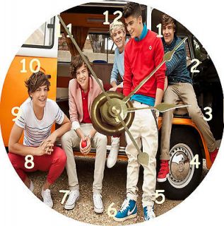 new one direction boy band van cd clock time left