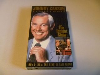 New The Johnny Carson Collection 4 VHS VCR Tapes   Favorite Moments 