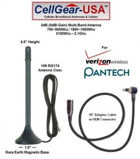 5dBi Pantech Verizon UMW190 3G 4G LTE External Antenna