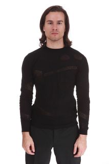 VERSACE JEANS COUTURE Mens Crew neck Sweater Black S , M ,L ,XL