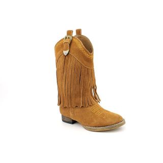 Volatile Hilly Youth Kids Girls Size 4 Tan Regular Suede Western Boots
