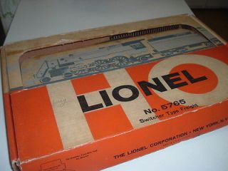 VINTAGE POSTWAR LIONEL HO 1961 #5765 FREIGHT SET CARTON (BOX 