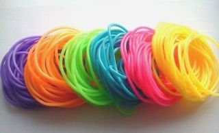   lot 144 NEON JELLY BRACELETS Birthday Party Supplies Favors 80s retro