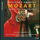 Wolfgang Amadeus Mozart Complete Fortepiano Concertos by Mario 