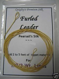 quigley s silk furled leader primrose yellow color time left