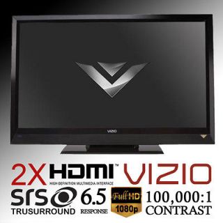 VIZIO 37 E371VL 1080P HD 100,0001 CONTRAST 60HZ 6.5MS 2X HDMI