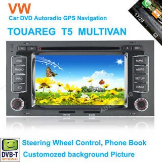   Navigation V6CD Bluetooth TV for VW TOUAREG T5 MULTIVAN Transporter