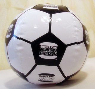 Newly listed Burger King Sports Games Inflatable Soccer Ball 1993