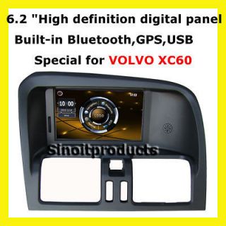 VOLVO XC60 6.2 Touch TFT CAR MP4 MP5 USB Bluetooth+GPS MAP (NO DISC 