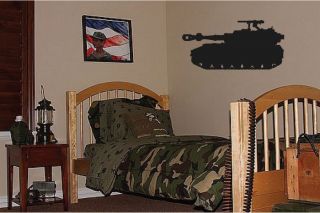 big tank boys army military bedroom wall decor decal 37