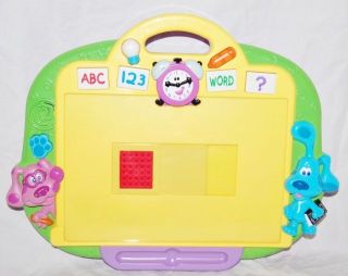 Rare Blues Clues Talking Notebook Lap Desk with Screen Display Nick Jr 