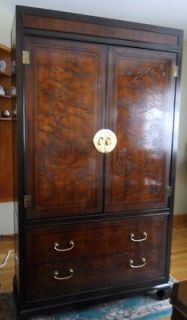Drexel Heritage Connoisseur Collection ASIAN inspired STUNNING armoire