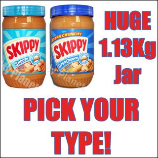 GIANT SKIPPY PEANUT BUTTER GREAT AMERICAN TASTE PICK YOUR SEALED TUB 1 