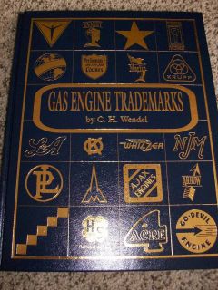 GAS ENGINE TRADEMARKS by C.H. Wendel Hit and Miss Gas Engine 