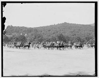   drill,horse battery,wheeli​ng line,West Point,New York,NY,1905