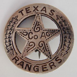 old west texas ranger co a obsolete police law badge