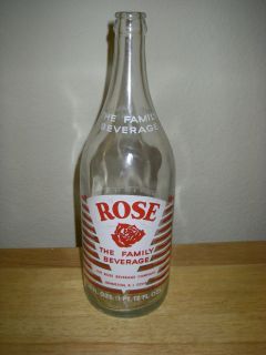 rose beverage soda bottle johnston ri  26