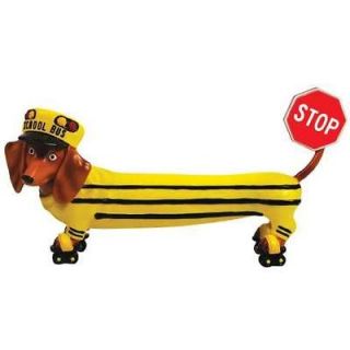   Bus Stop Sign Hot Diggity Dachshund Dog Figurine Westland Giftware