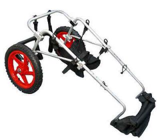 dog wheelchair large 60 100lb aluminum lightwt cart time left