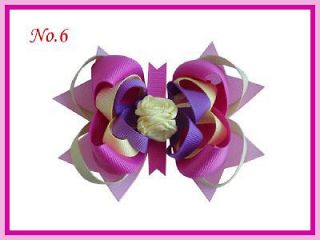 14 Good Girl Costume Boutique 4.5 Inch Nobby Hair Bows Clip 90 No.