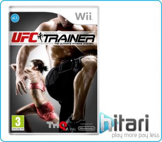 ufc personal trainer nintendo wii game leg strap new time