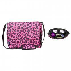 pink leopard diaper bag by wildkin 47214 