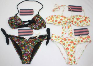 NEW JACK WILLS Womens Bikini Set (£48) Sz UK8 Eldefield or Flantree 