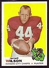 1969 topps jerrell wilson card no 252 near mint buy