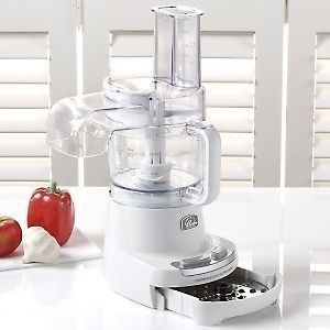 NEW IN BOX WOLFGANG PUCK 4 CUP CONTINUOUS FLOW 2 SPEED FOOD PROCESSOR