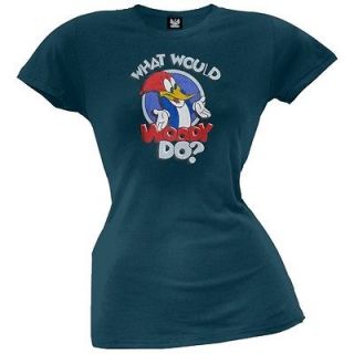 woody woodpecker what would woody do juniors t shirt more