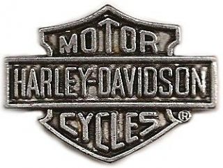 harley davidson logo pin antique silver new  4 99 buy it 