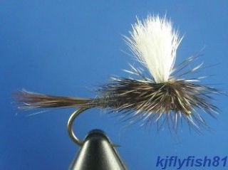Newly listed 1 dozen Parachute Adams #16, Dry Flies, Trout, NR