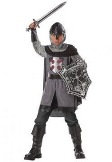 Boys Child Roman Warrior Medieval Deluxe Dragon Slayer Knight Costume 