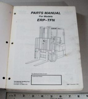 yale parts manual erp tfn forklift 1994 