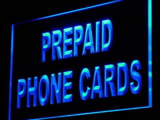 i878 b prepaid phone card shop mobile neon light sign