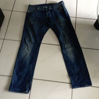 diesel poiak 8c0 slim straight jeans italy sz w34 x l32