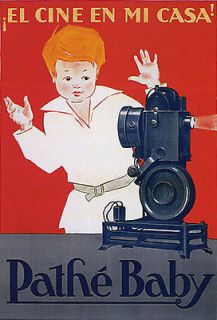 CINEMA MOVIE MACHINE FILM MAKER PATHE BABY BOY VINTAGE POSTER REPRO 12 