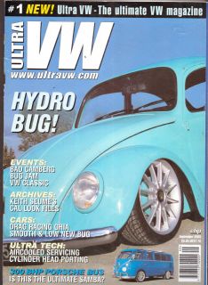 ULTRA VW MAGAZINE SEPT 2003 BUG JAM AIRCOOLED SERVICING CYLINDER HEAD 