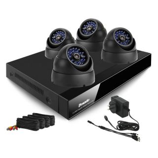   Channel DVR 4 Outdoor CCD CCTV Security Surveillance Camera System 1TB