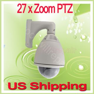 Sony Super HAD CCD 27x zoom Outdoor PTZ Hiagh Speed Camera System 