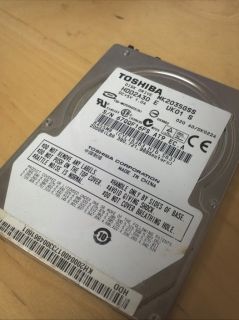 Toshiba 200GB 5400 RPM 120GB 2 5 SATA Laptop Harddrive Hard Drive 